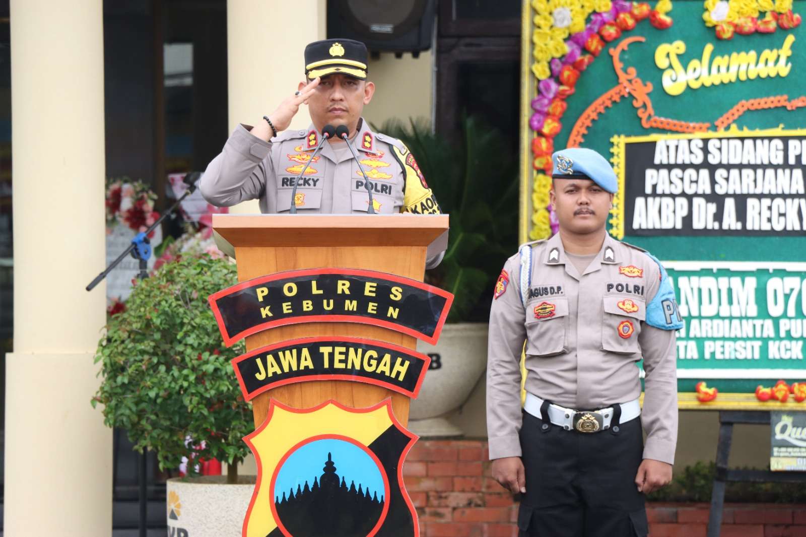 Kenaikan Pangkat Pengabdian Ipda Sukarjo di Polres Kebumen: Apresiasi atas Dedikasi dan Integritas