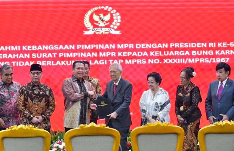 Bamsoet Apresiasi Sambutan Megawati di HUT PDIP ke-52