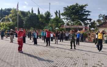 Olahraga Bersama TNI dan Muspika Gesi, Sinergitas dan Solidaritas dalam Kebersamaan