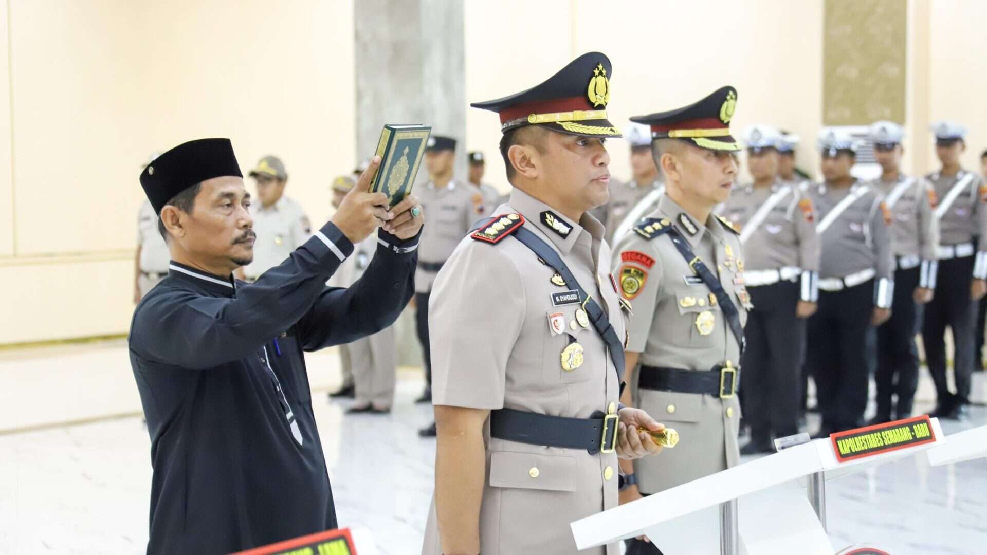 Kapolda Jateng Pimpin Sertijab 3 Kapolres, Wujud Dinamika dan Profesionalisme Polri